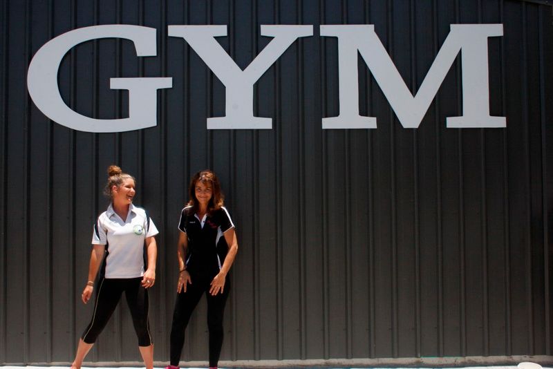 Bec Hodgetts welcomes Fitness Instructor, Emillia McAuliffe to the Rainbow Beach Gym