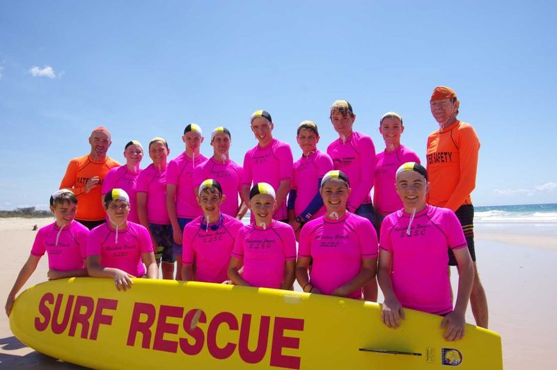 The first week of the holidays saw 14 lifesavers in the making at the Rainbow Beach Surf Club Bronze (and SRC) Camp- in the s