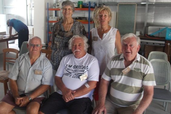 Katrina, Carole, Paul, Bryan and Graham