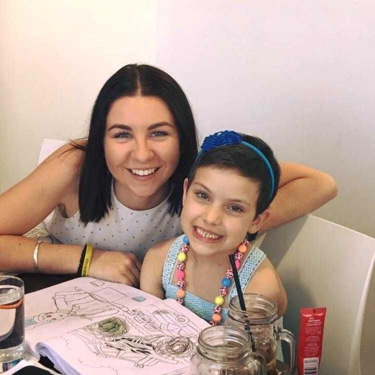 Annmarie Van Oirschot will shave to help Bella Allan, and other children with leukaemia and their families