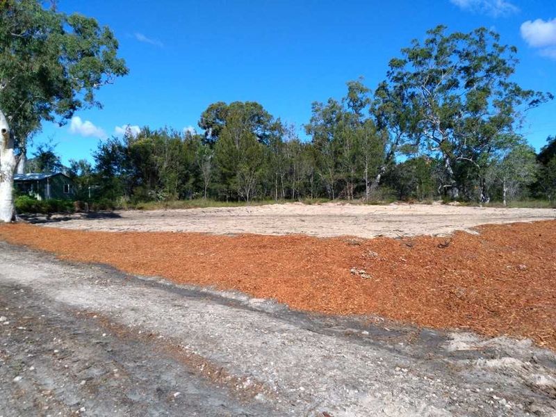 Check out the progress Council has made on the Tin Can Bay Community Men's Shed site, near the Community Complex
