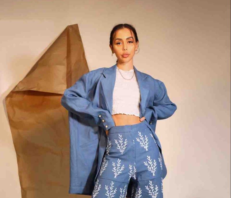 Isabelle Cull - One of the designs by 2020 Fashion Graduate Isabelle Cull from her collection Reverie