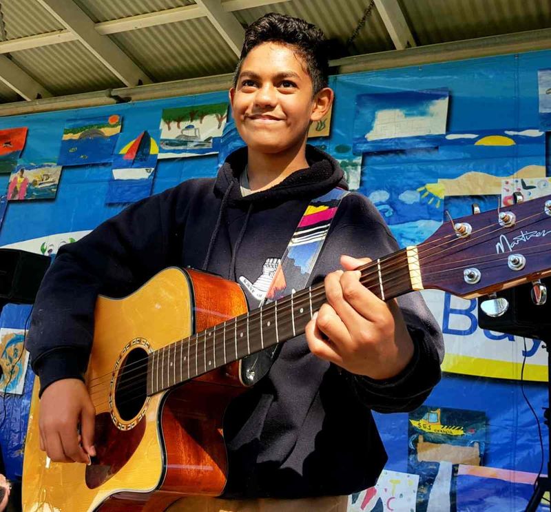 Kingstyn Fisher rocked the TCB Markets stage in June