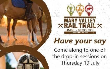 Mary Valley Rail Trail information sessions post image