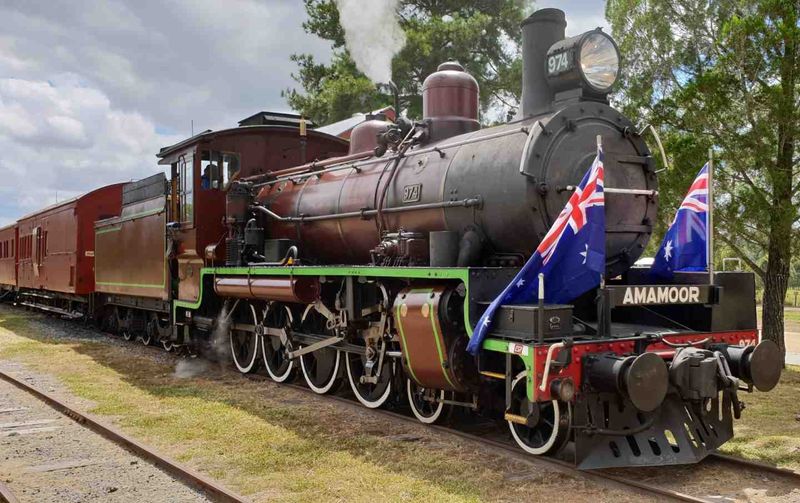 Mary Valley Rattler - Australian flags