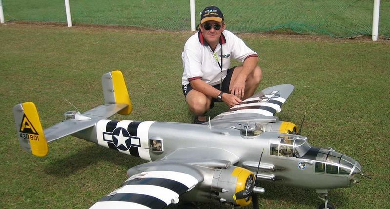 You’ll find some amazing flying machines and their owners at the annual Warbirds event at Tin Can Bay like Paul Gordon-Brande