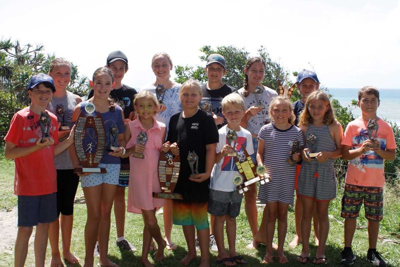 Congratulations to all Nipper Age Champions for 2018