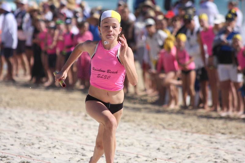 Matilda Duggan competed well for the RBSLSC at last year’s Nipper Carnival