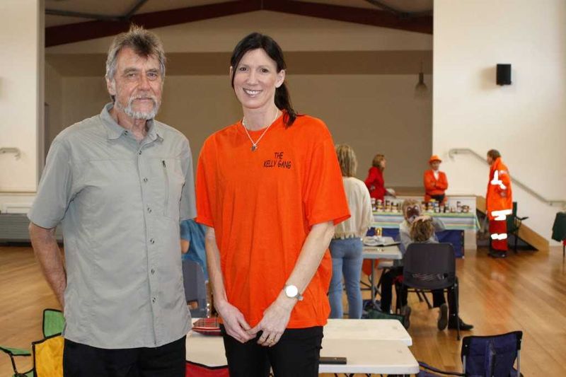 Dr Dave Smith's skin checks were assisted by advocate and Olympian Rachael Sporn