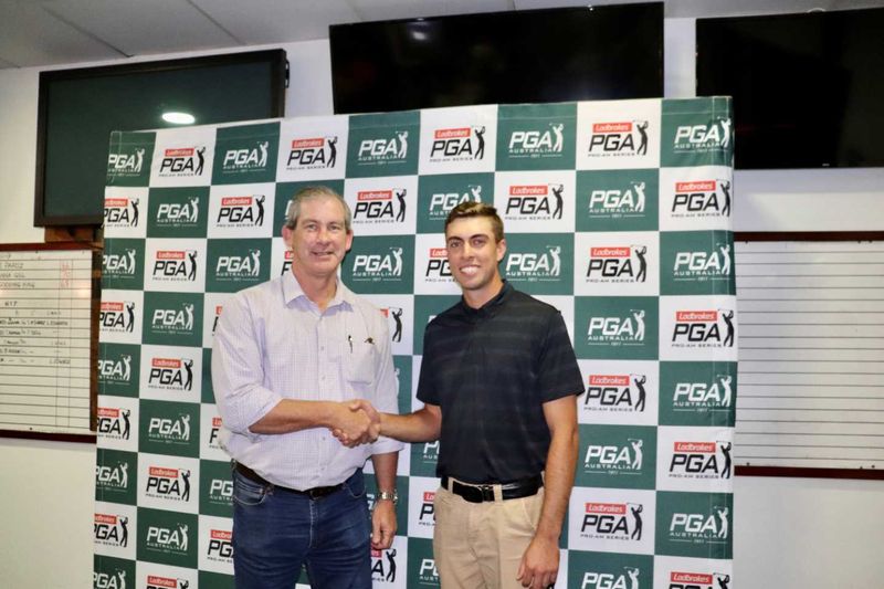 Professional winner - Justin Warren 62 Gross