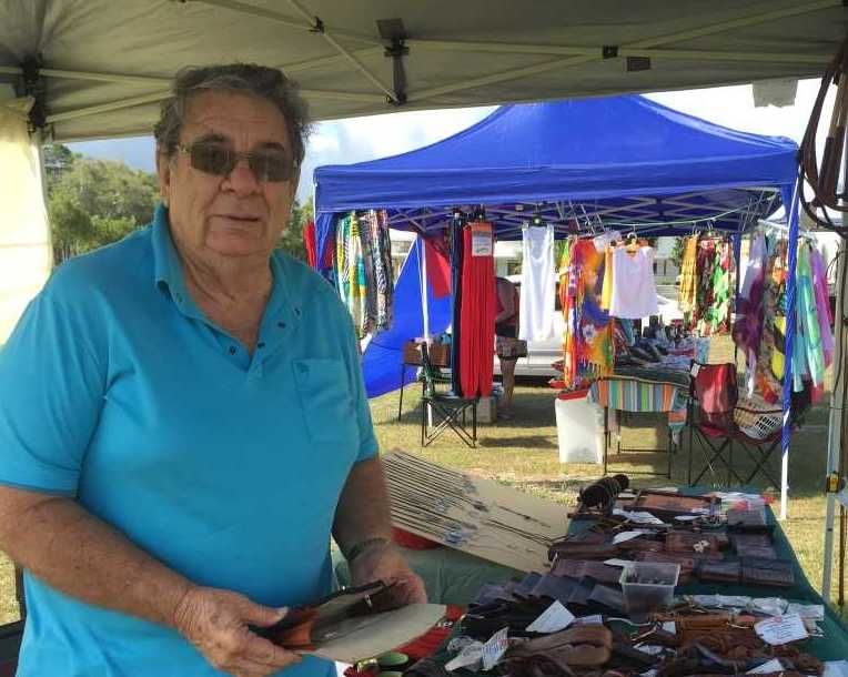 Ray and Dawn King from Rainbow Beach thank locals and visitors for helping them raise cash for cancer and MS prevention and r