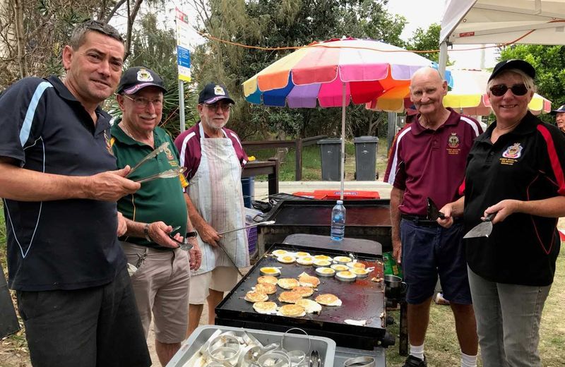 After their annual stint at the BBQ for the RBSLSC Nippers Carnival, Rainbow Beach RSL Sub Branch members invite you to their