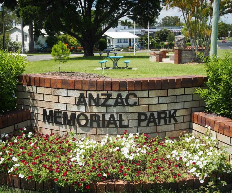 A descendant of the “Lone Pine” has been planted in Tin Can Bay’s Memorial Park