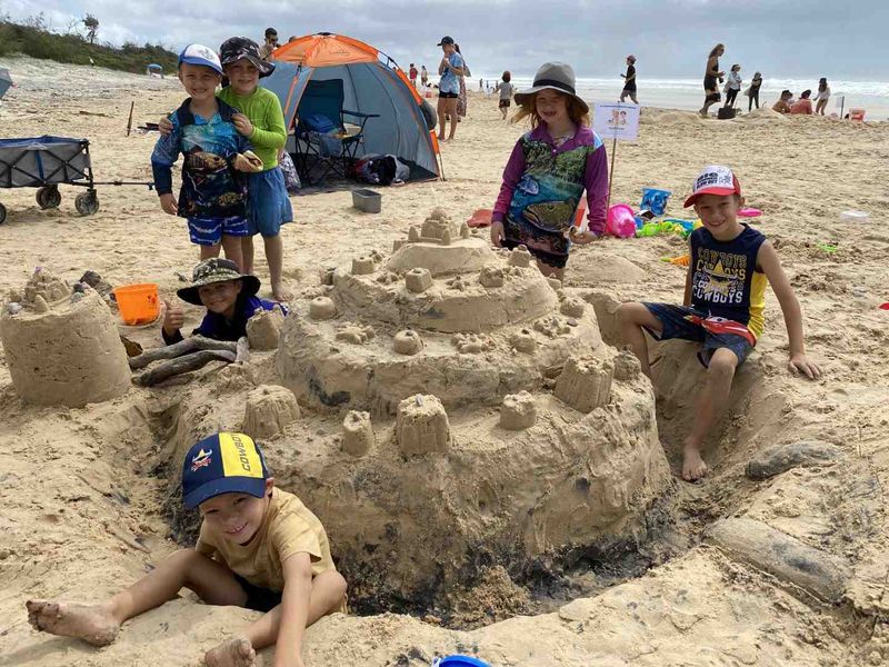 2021 Rainbow Beach Sandcastle Competition