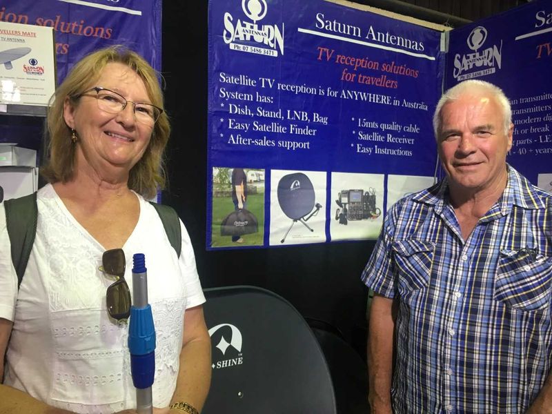 Carol and Tim are prospectors from Tea Gardens