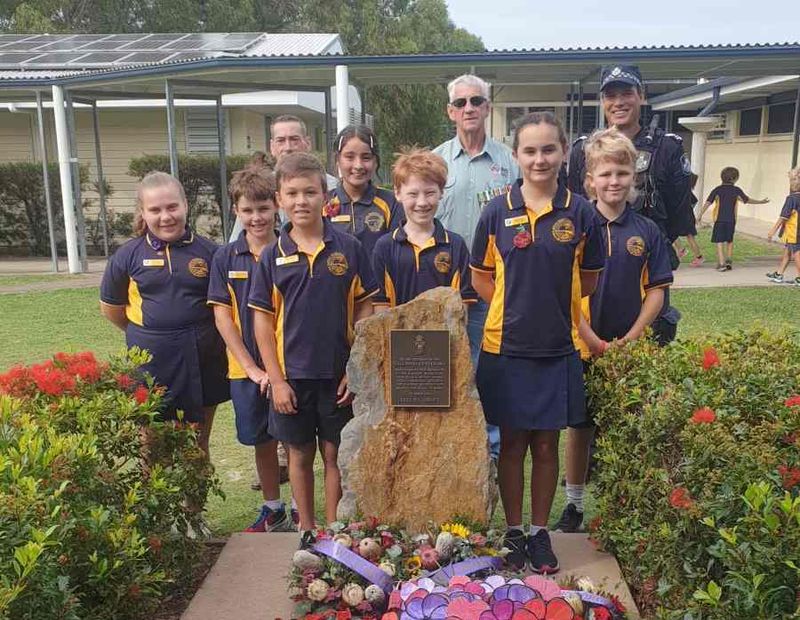Our school Anzac service