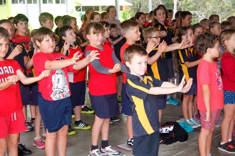 On our Day for Daniel, students demonstrated Music Count Us In, Australia’s biggest school music initiative, with more than 5