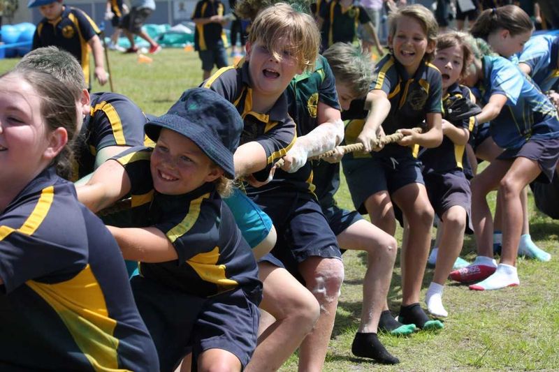 More tug o' war for the older kids