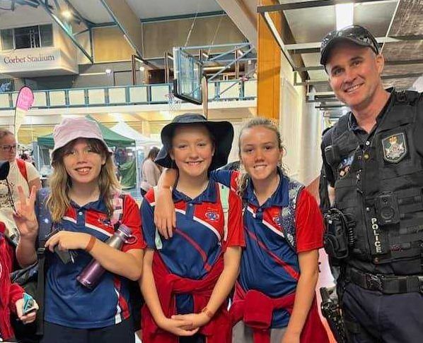 Gympie Show Excursion: Allora Day, Amanda Geurts, and Skye Duggan during the Gympie Show Excursion.