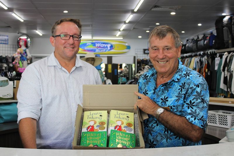 The school received a generous donation from Sam and Maureen Mitchell from 7th Wave Surf