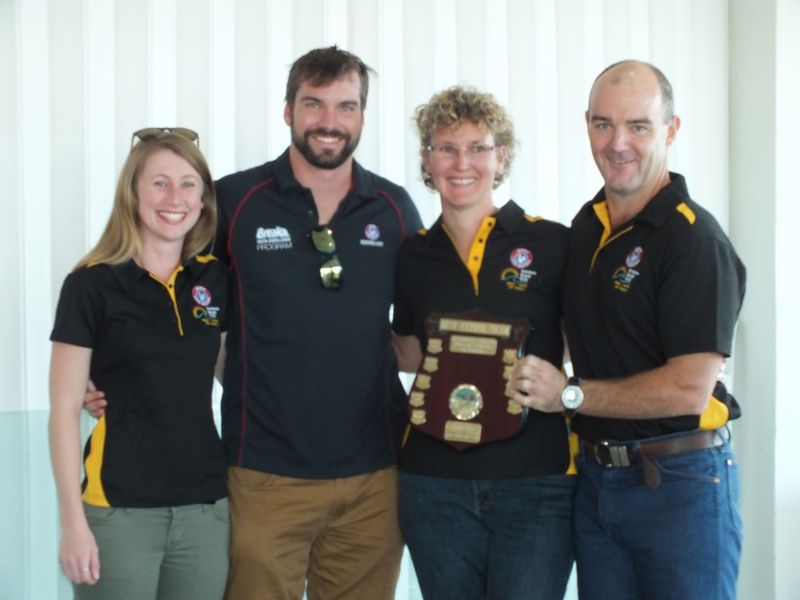 The smallest patrol won the Best Patrol: Emily Simpson, Mitch King, Vicki and Justin Schooth