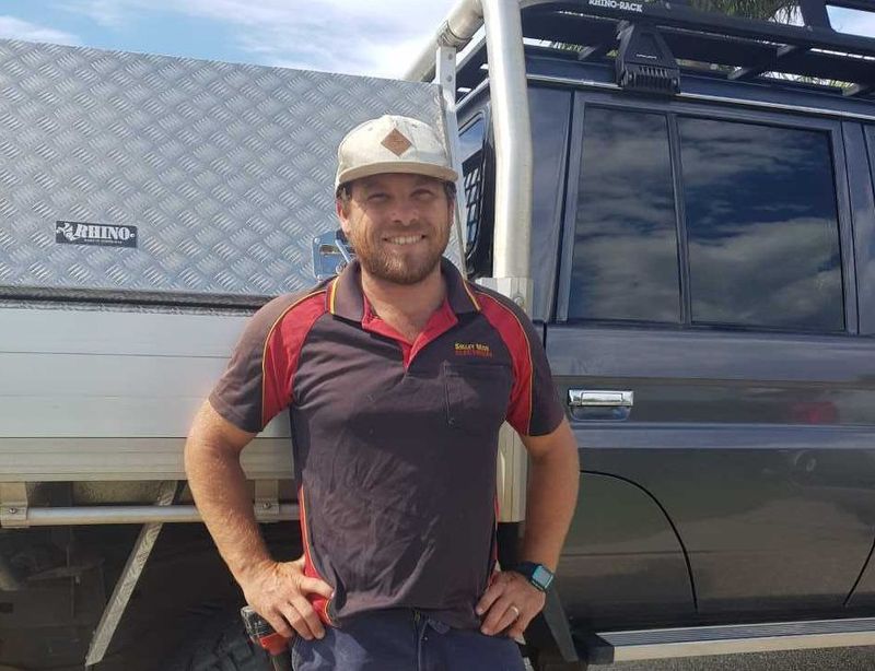 Electrician and local, Smiley Mick, balances family life with a thriving business