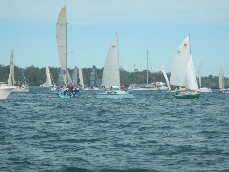 Annual Bay to Bay Trailable Yacht Race - Image Lee Bubb