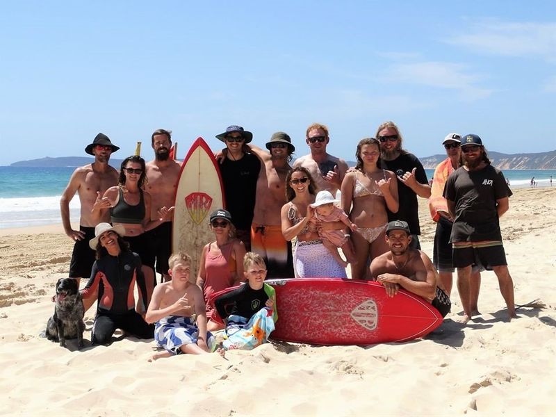 The Rainbow Beach Boardriders club would love you to join them for their monthly surfing get-togethers