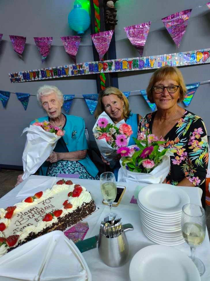 A wonderful evening was had by Dragons members celebrating the birthdays of these three lovely ladies