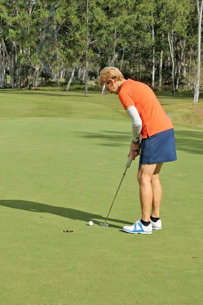 Laurel Edwards who distinguished herself at the QLD Women's Senior Amateur Championships