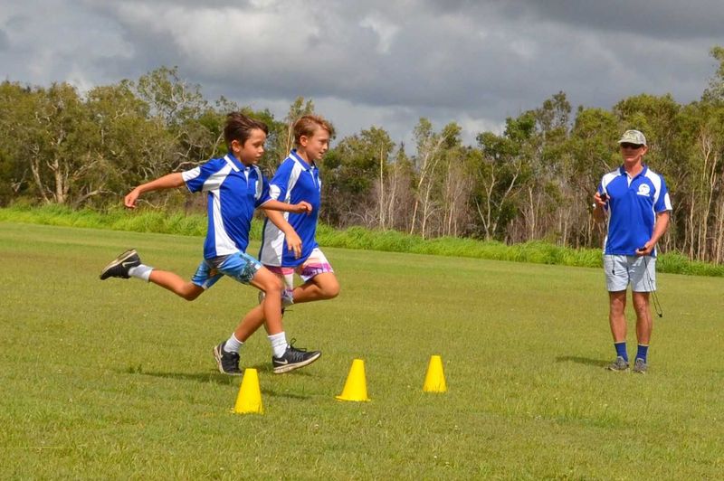 Jackson and Thomas May cross the line in a photo finish for the 100m sprint