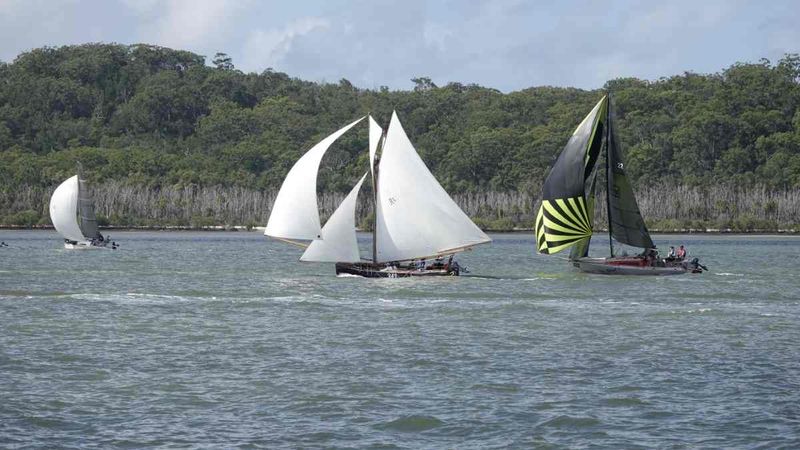 Day one of the Bay to Bay had glorious weather