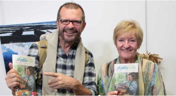 Go and see art from Phil Horne in Rainbow Beach and Kerri Southern and the Cooloola Coast Art Group at the Studio Trails week