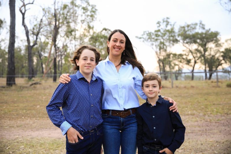 Michelle Walker - Tin Can Bay School’s new teacher of The Arts who will also be teaching at Rainbow Beach, Kia Ora and Wolvi