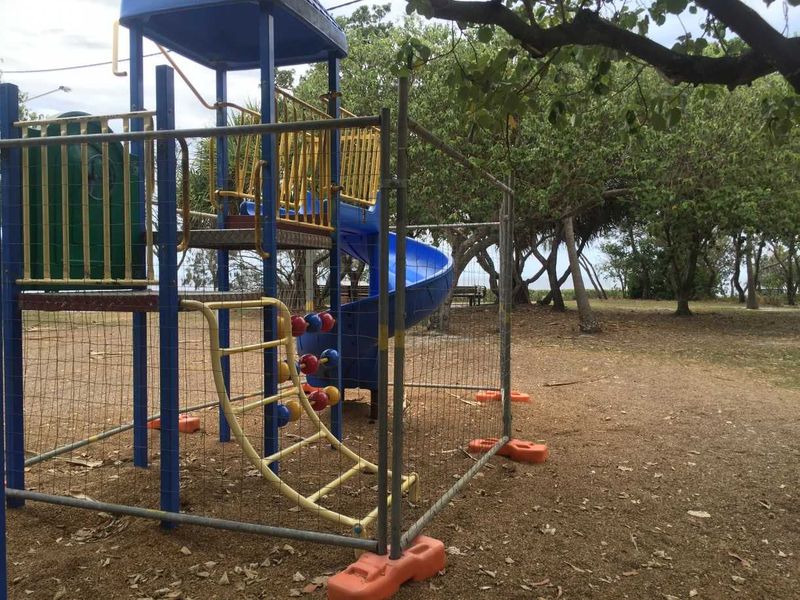 Lawrie Hanson Park: not just locals but visitors are "appalled" at the state of our playgrounds and public areas