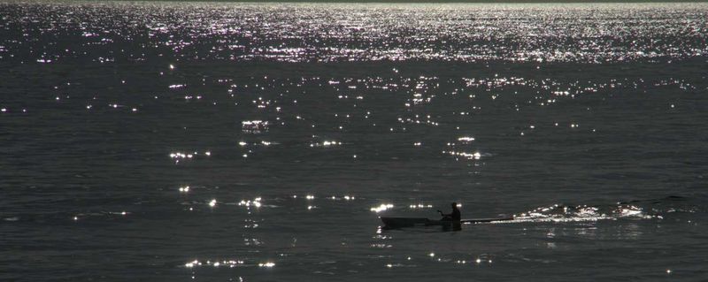 Our Photo of the Month by Garry Hewitt: Brad Hethorn on an early morning ocean paddle - if you love photography come to a fre