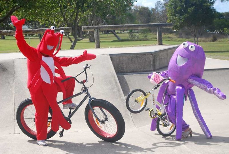 Tin Can Bay Seafood Festival Costumes 2016