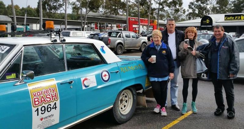 Maureen Mitchell and the team from last year’s Variety Bash