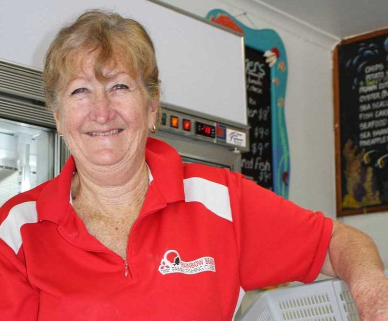 Sandy Brosnan from Ocean Breeze Seafoods was the first foodie business on board to donate prawns for the event!