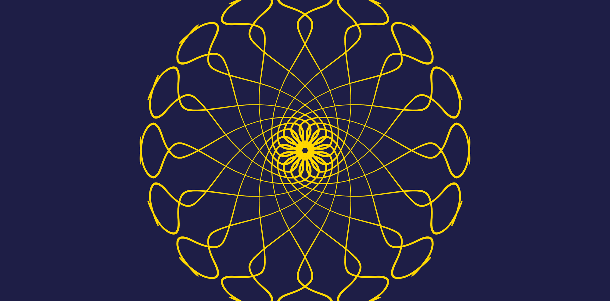 Drawing a Mandala with p5.js: Smooth Lines, Speed-Based Thickness & Tweakpane - Part 1