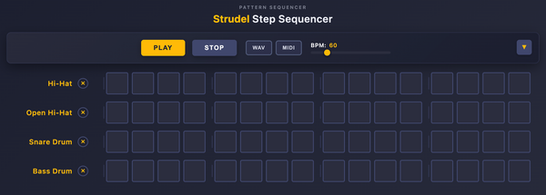 Building a Step Sequencer with Strudel: Creative Coding Meets Visual Beat-Making