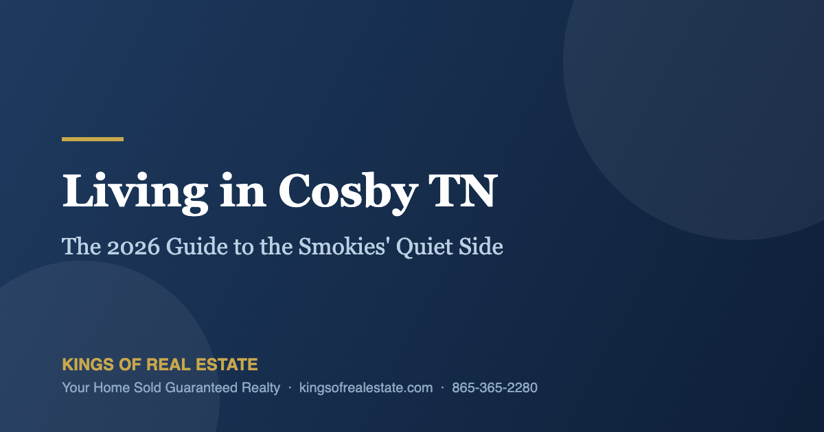 Living in Cosby TN 2026 guide - quiet side of the Great Smoky Mountains