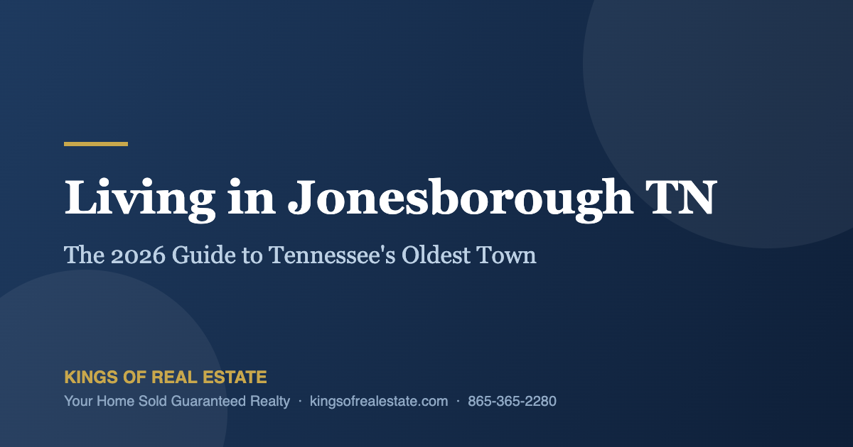 Living in Jonesborough TN 2026 guide - Tennessee's oldest town
