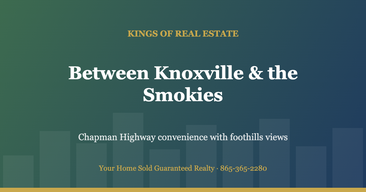 Seymour TN foothills between Knoxville and the Smoky Mountains