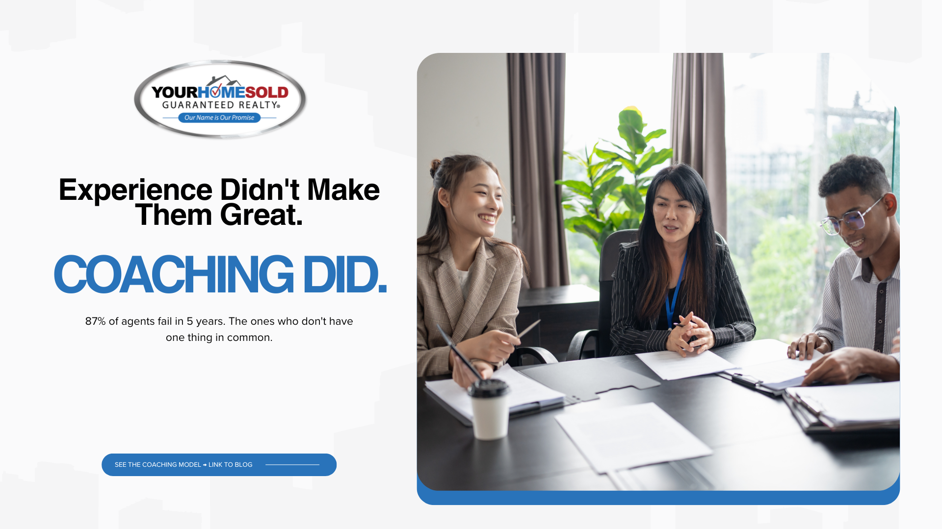 Why World-Class Coaching Matters More Than Experience in Real Estate