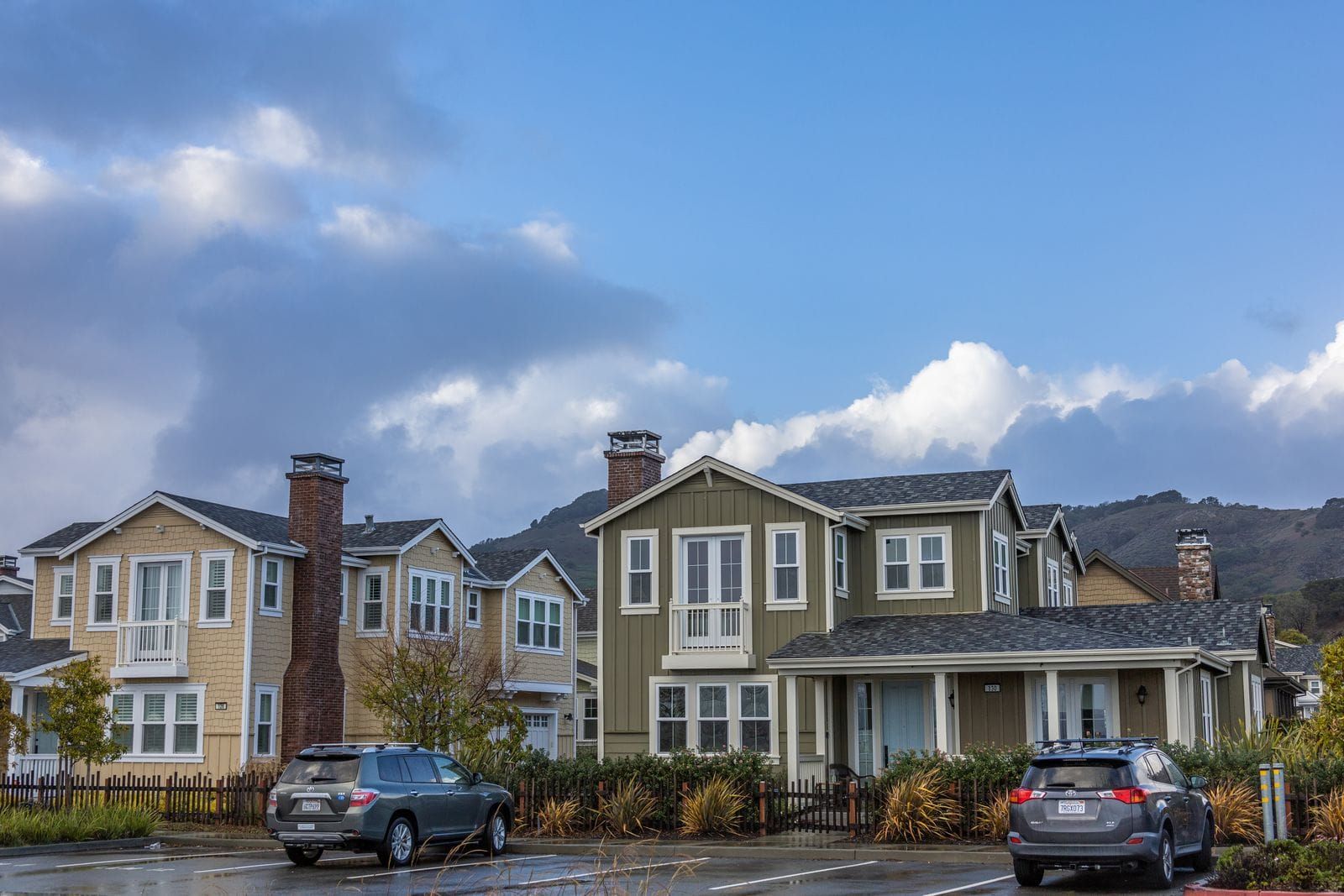 Photoreal Knoxville suburban home exterior, soft daylight, no people, logos, or text