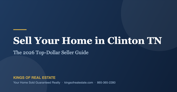 How to Sell Your Home in Clinton TN for Top Dollar in 2026