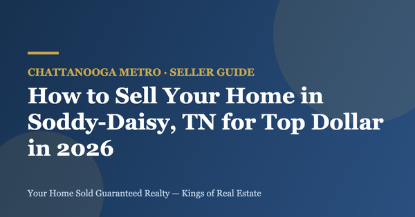 How to Sell Your Home in Soddy-Daisy, TN for Top Dollar in 2026
