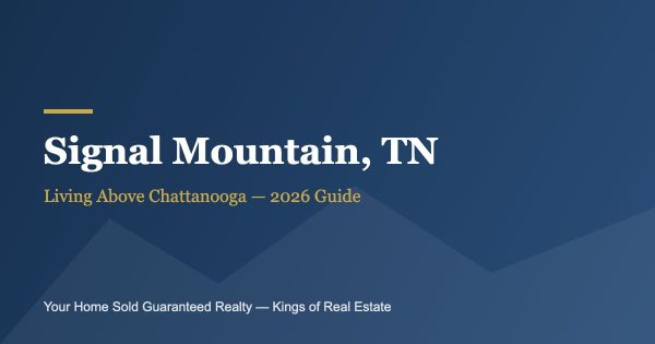 Living in Signal Mountain TN: The Complete 2026 Guide