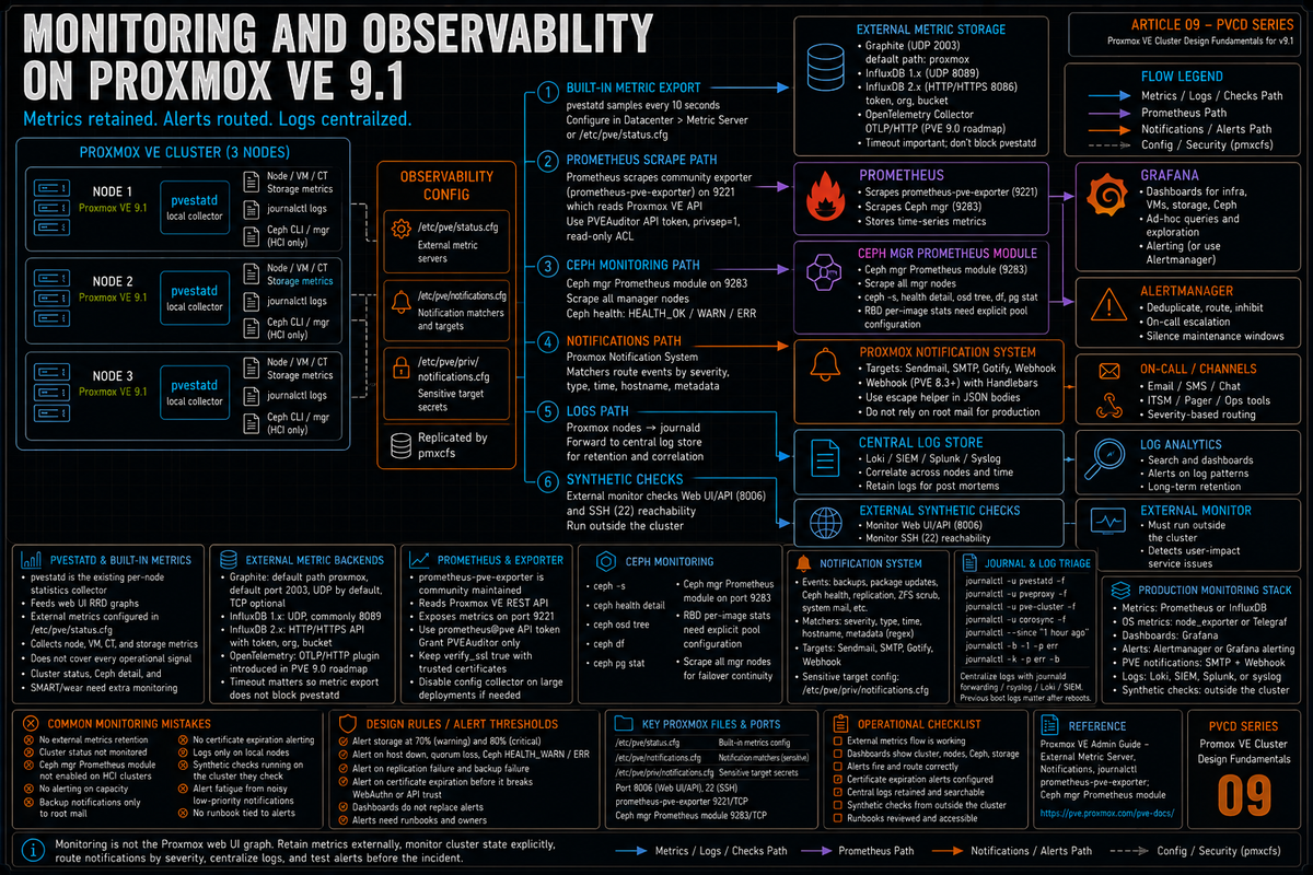 Monitoring and Observability on Proxmox VE 9.1
